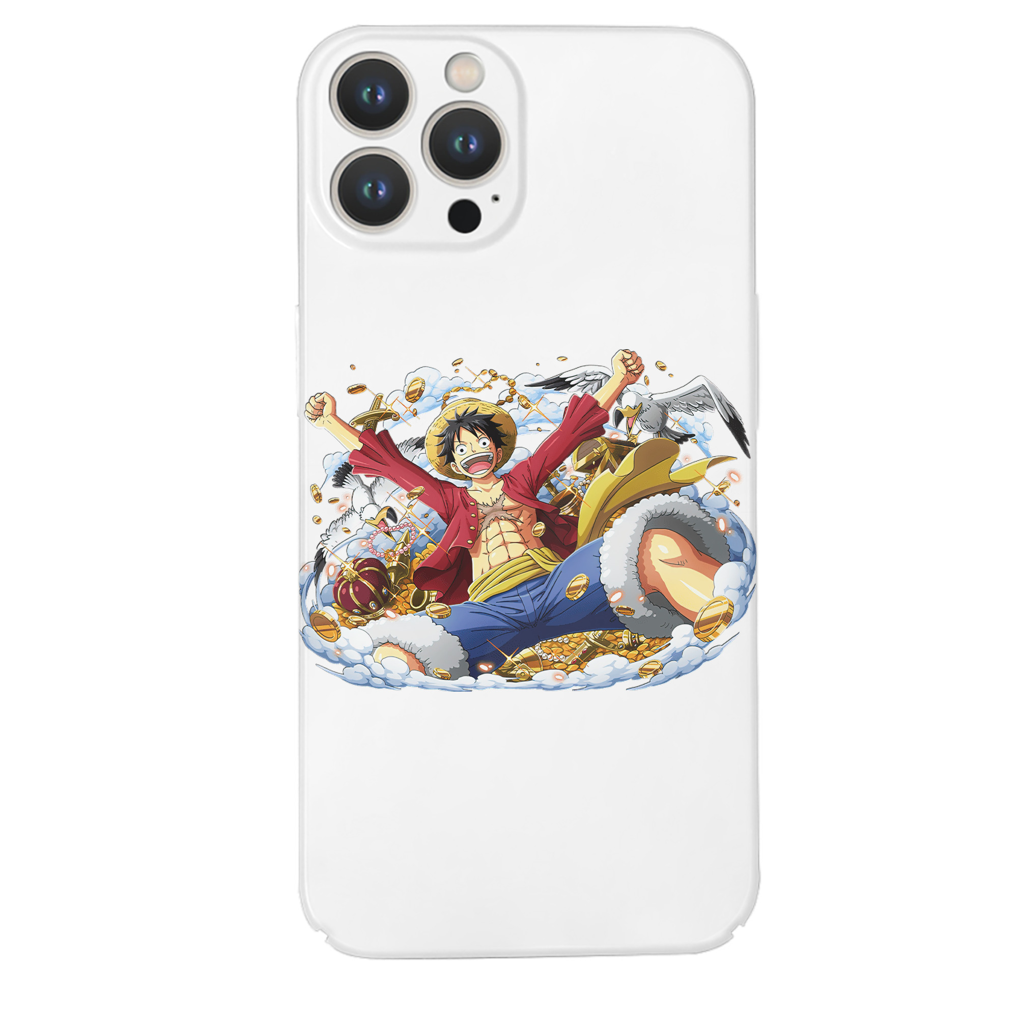 （画像用） ワンピース モンキー・D・ルフィ ONE PIECE Monkey D. Luffy 【iPhone 14シリーズ対応】ハードケース